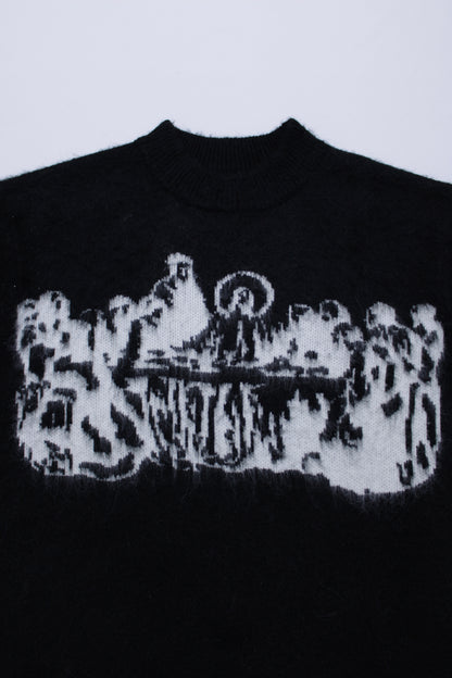 "Last Supper" Mohair Sweater
